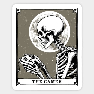 The Gamer's Fate Tarot Card Sticker